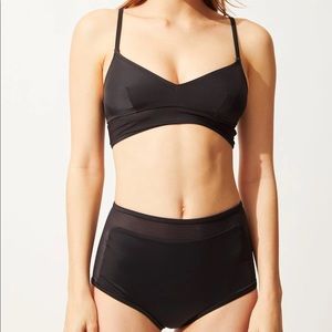 Solid & Striped Brigitte Mesh Bikini